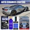 Auto Ceramic Coating Kit with Sponge Scratches Remover with No-dust Cloth Car Ceramic Coating Liquid Waterproof Car Maintenance