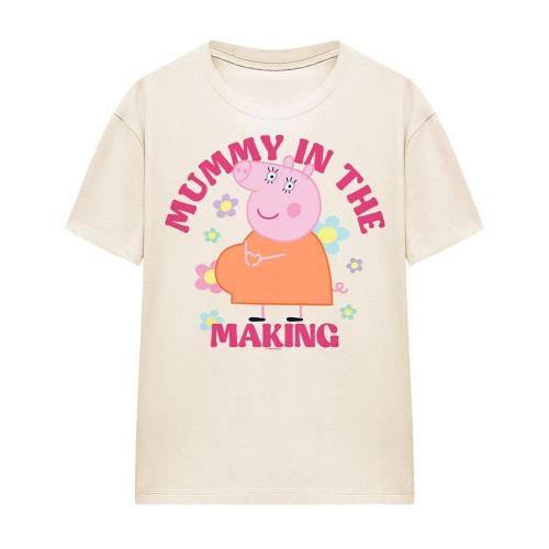 Peppa Pig Unisex Adult Mummy In The Making Mummy Pig T-Shirt