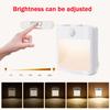 Motion Sensor LED Night Lights EU/US Dimmable Cabinet Light For Baby Bedside Bedroom Corridor Wireless Night Lamp Lighting