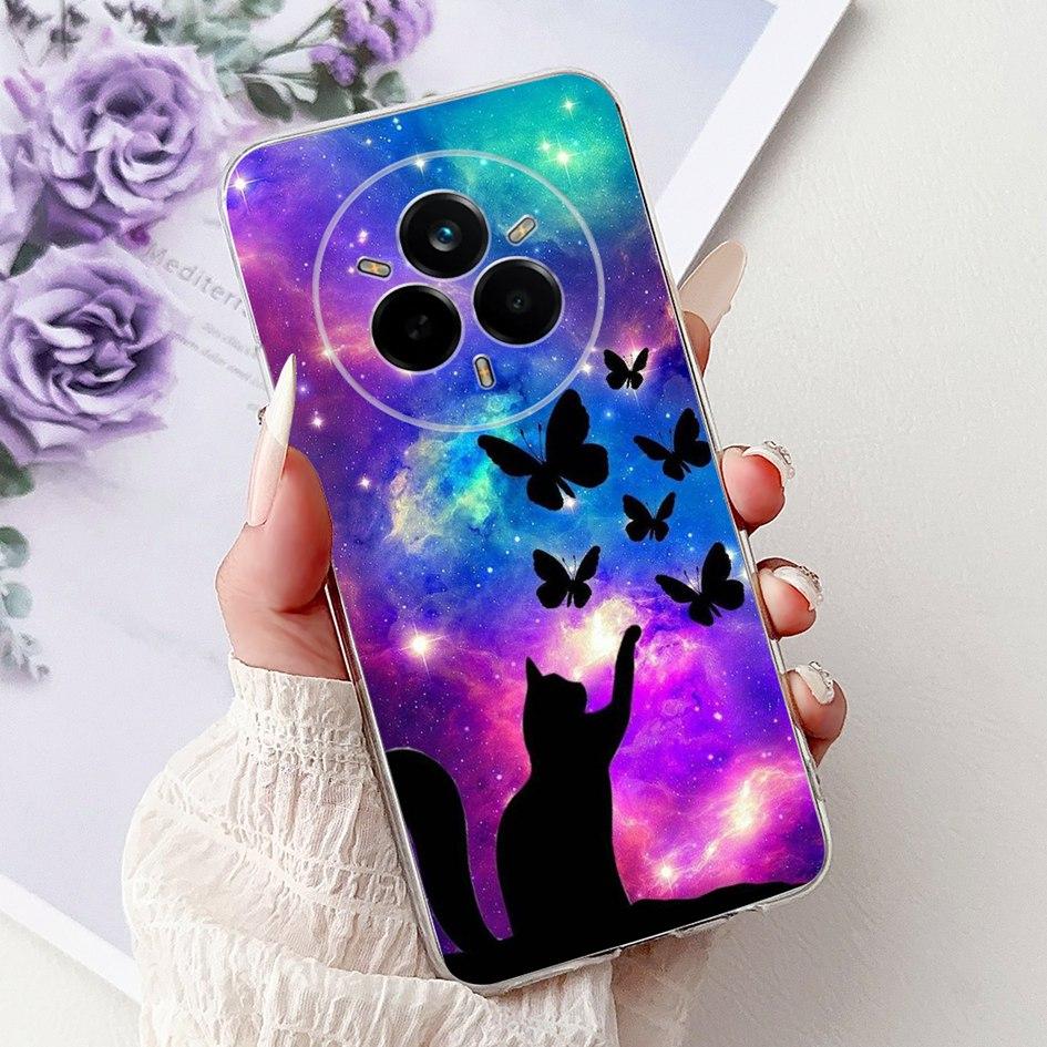 Für Realme 14 Pro 5G Hülle 2025 Cover Cooler Drache Löwe Cartoon Weiche Klare Silikon Handyhüllen Für Realme 14 Pro+ 14Pro Plus Capa