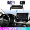 Voor Toyota RAV4 XA50 2020-2024 2025 Auto Multifunctionele Opbergbox Dubbele Telefoonhouders Magnetische Magsafe Draadloze Oplader Stand