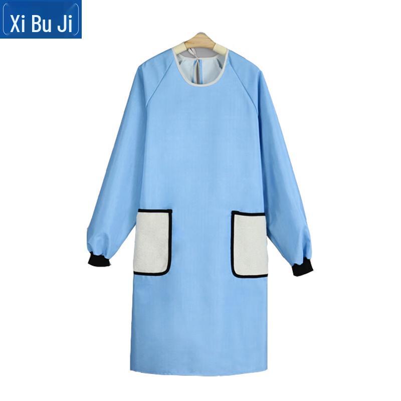 

Cotton Linen Towel Double Pocket Apron