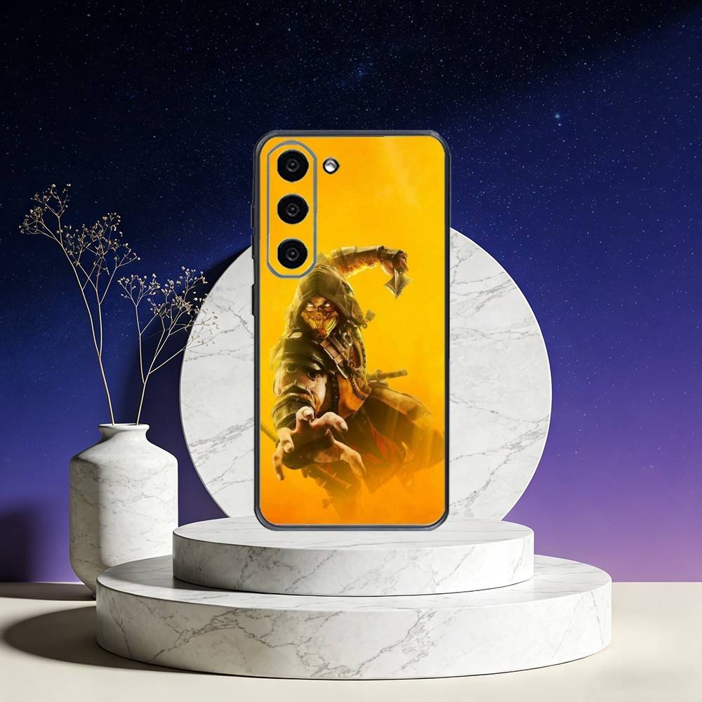 Game MortalS K-Kombat Cool Phone Case For Samsung Galaxy A73,A72,A71,A70,A53,A52,A51,Others Soft Black Cover