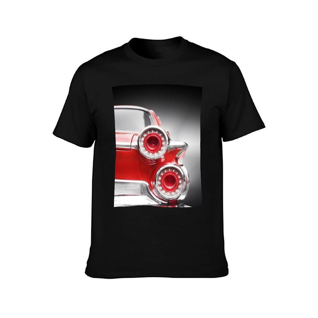 American Classic Car 1962 Vehicle Rear Abstract TShirt Sun Protective Outdoor Tee Top