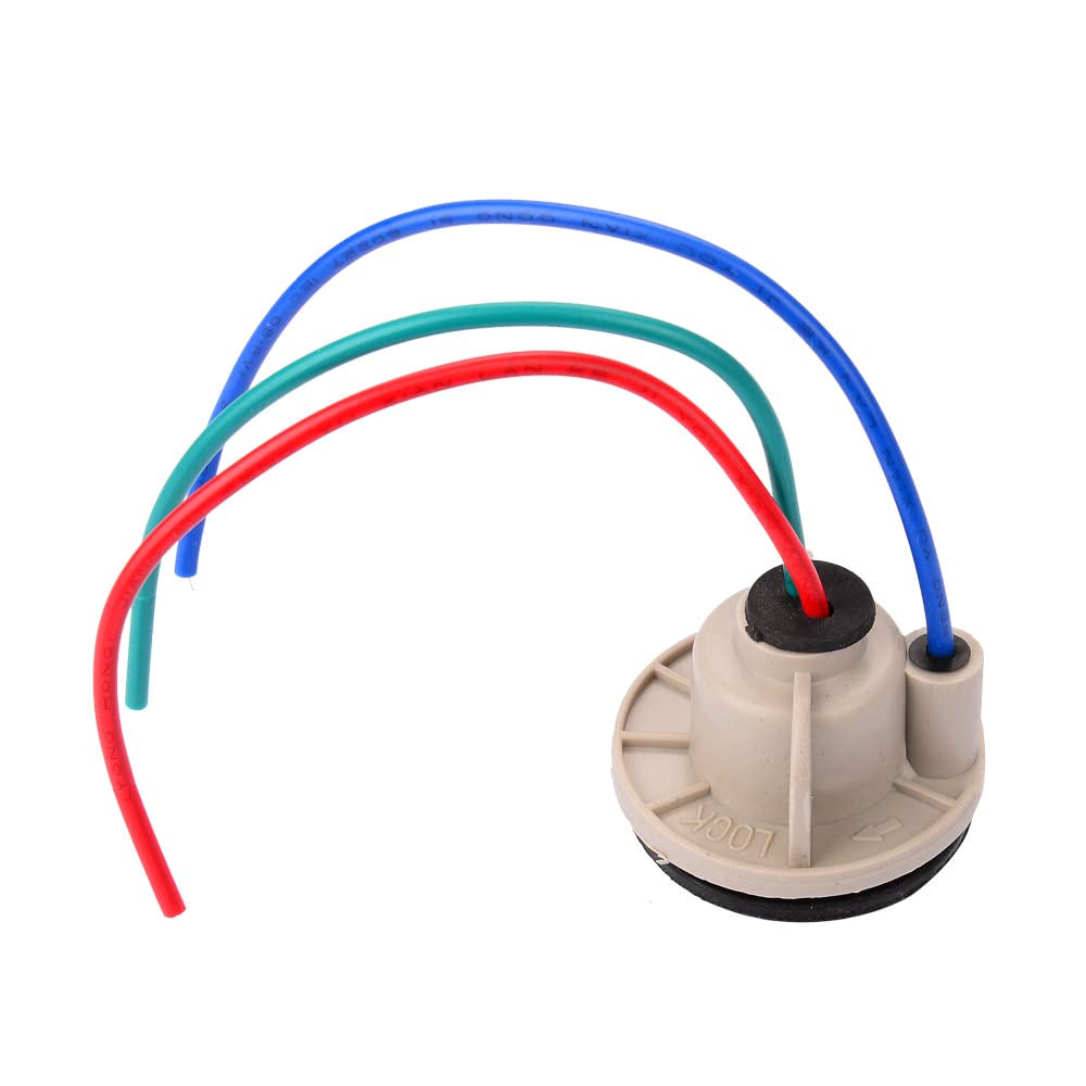 YUNPICAR 1157(S25D) / 2057 2357 7528 Doppelte Blinker Scheinwerfer Rücklicht Wasserdicht Fassung (1157 S25 Sockel)