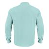 Linen T-Shirt Men Henley Neck Pocket Casual Beach Long Sleeve Solid Color Male Tops Vintage Streetwear TShirts