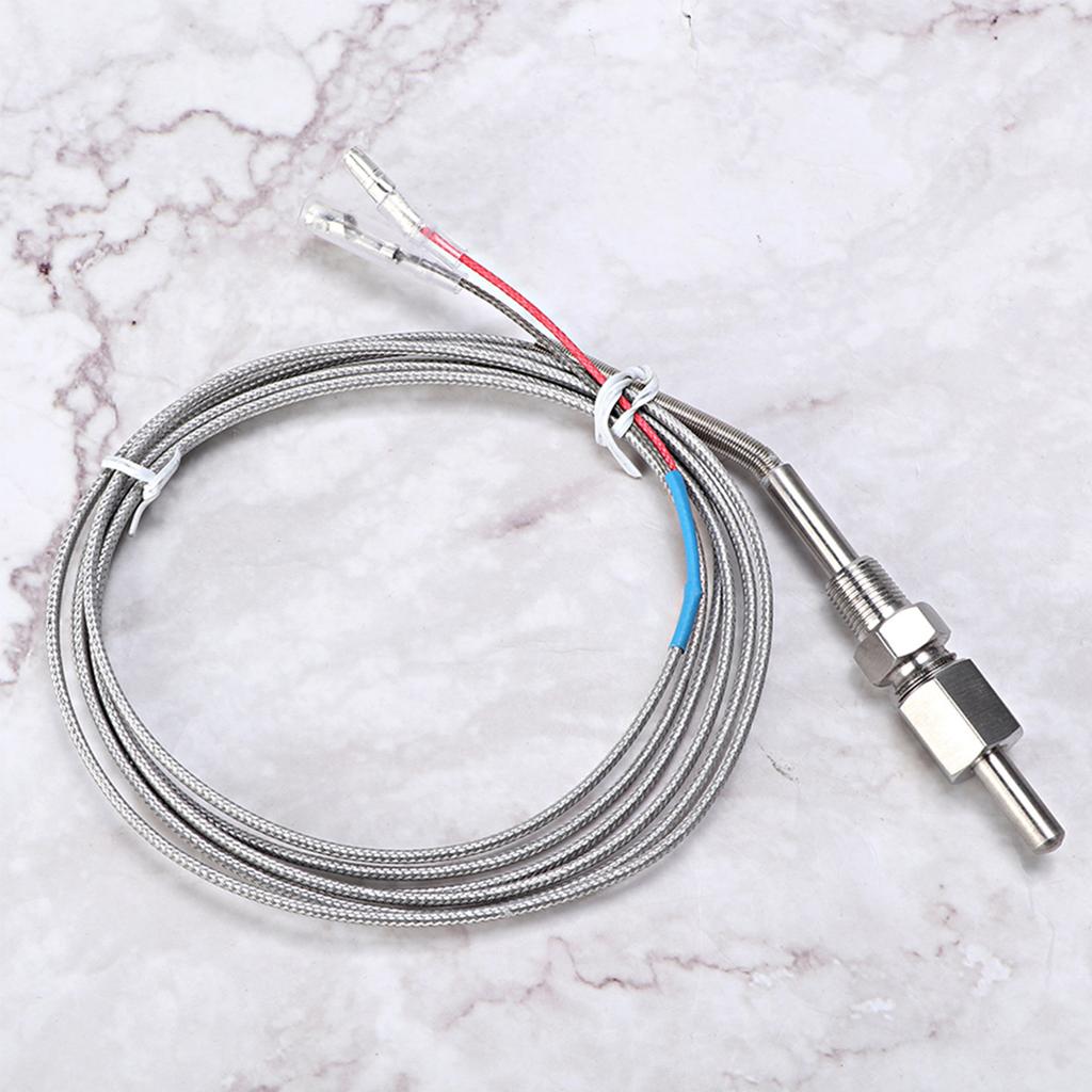 18in NPT Car Exhaust Temperature Sensor Thermometer Transmitter Transducer Accessory