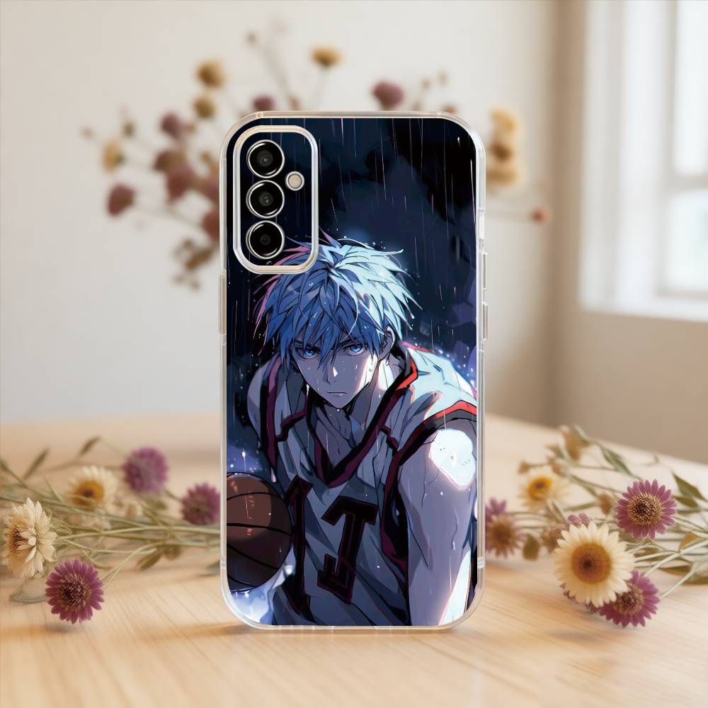 

Tetsuya Kuroko Phone Case For SamsungA10,12,20,21S,30,31,40,50,51,52,70,71 Transparent Cover Samsung a714g