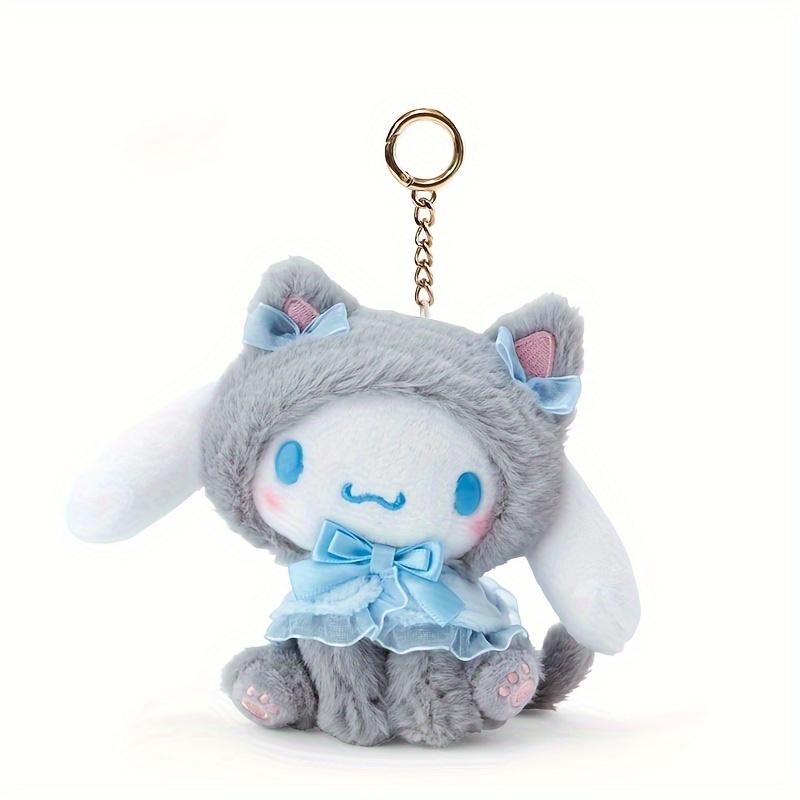(Authorized) Sanrio Cute Hello Kitty Plush Pendant Fashion Melody Bag Pendant Kuromi Keychain Yugui Dog Backpack Pendant Suitabl
