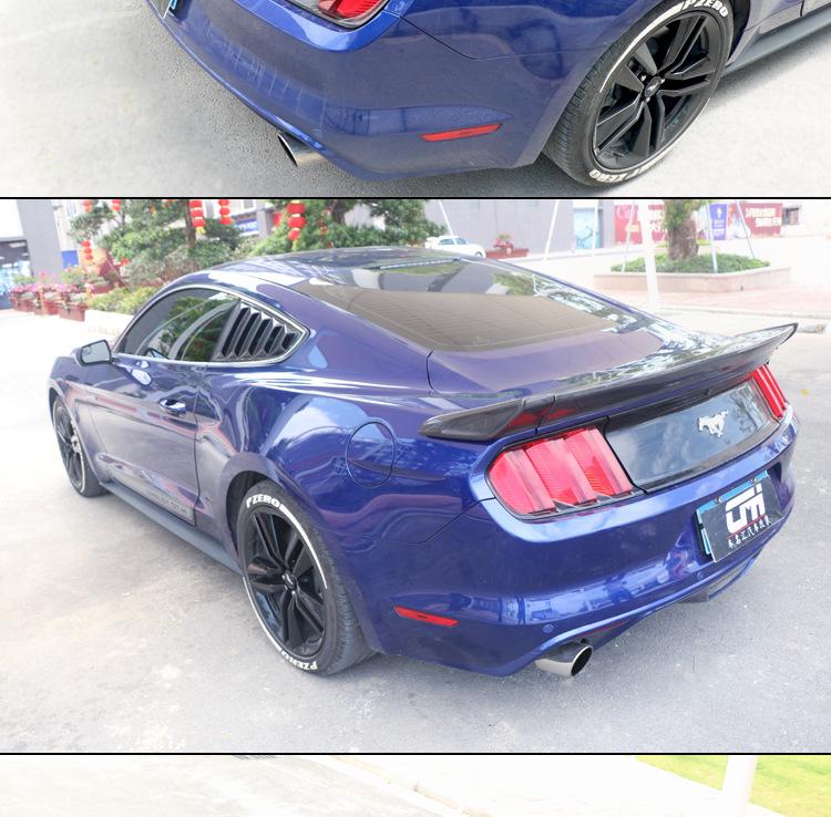 Carbon Fiber Rear Wing Spoiler for 2015-2023 Ford Mustang Mach-E
