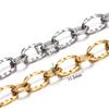 1Meter 7x11.5mm Stainless Steel Twists Chains Fashion Chain for Men Women Bracelet Necklace Jewelry Making Accessories
