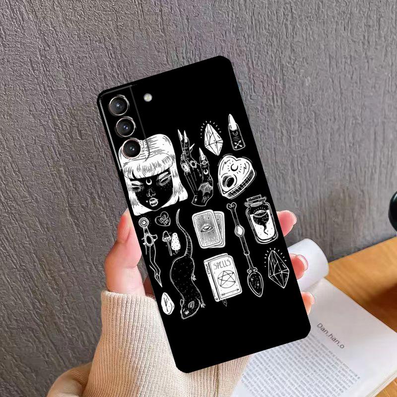 MAGIC Witchcraft  Witch Sailor Phone Case For Samsung Galaxy S24 S26 Ultra S20 S21 S22 S23 S25 Plus S10 S24 S25 FE Cover