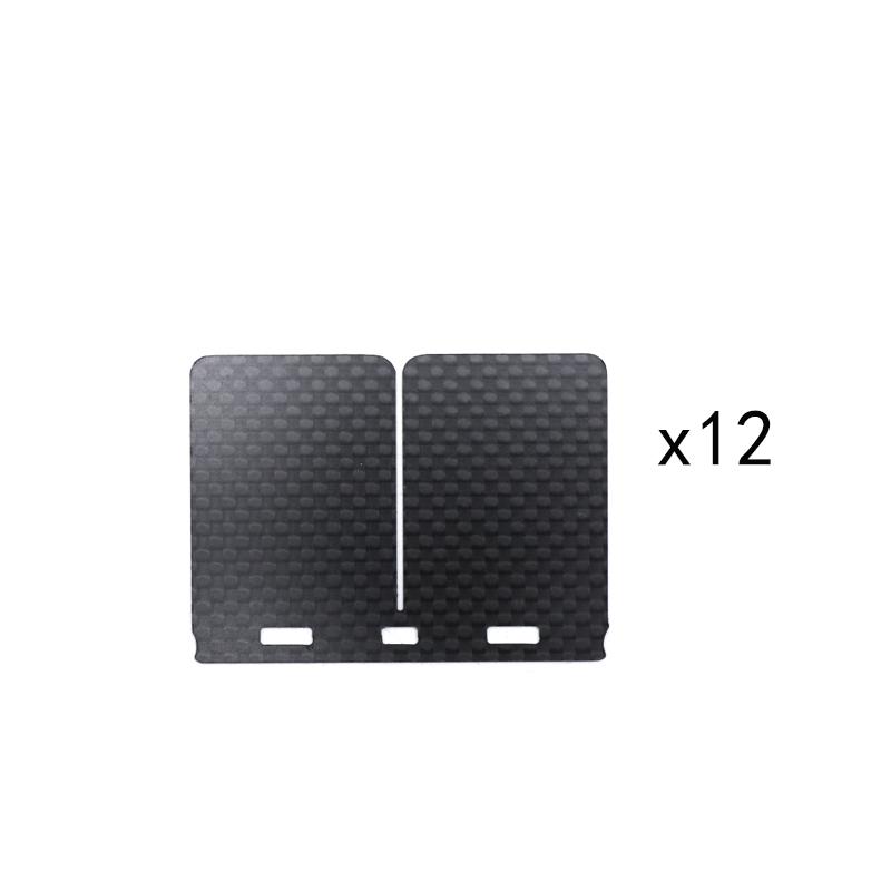 Alconstar-4/12/20pcs Reeds Valves Carbon Fiber Reed V-Force 3 Reed Valve V313A for KAWASAKI KDX200/220 NINJA KRR ZX150/KRZ150 12 pcs