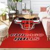 Red Bulls Basketball Area Rug Suitable for Indoor And Outdoor,Carpets for Kitchens, Homes, Offices, Living Rooms,Home Decor,Christmas Gift