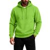 Men's Pullover Hoodie Long Sleeve Color Casual Sweatshirt for Everyday Wear