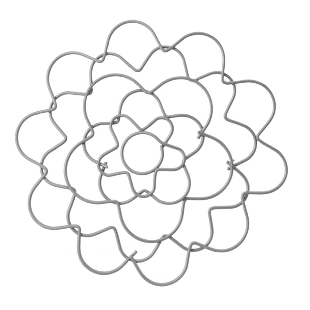 Flower Arrangement Holder Flower Grid Reusable Flower Frogs Wire Arranger Iron Flower Lid Arranger for Vase Flower Stems