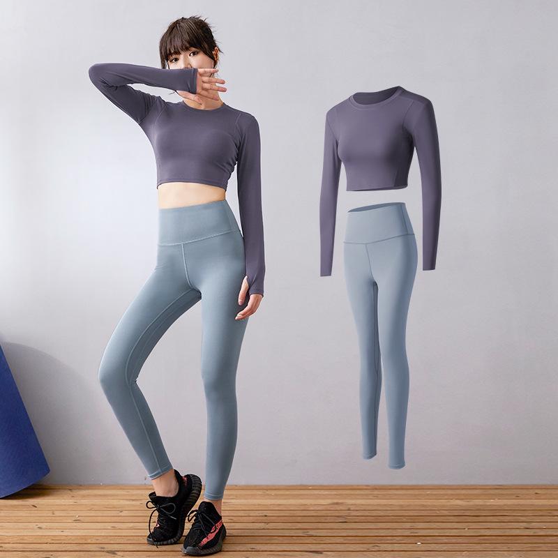 Juyitang Women's Summer Slim Fit Sexy Yoga & Running Sports Suit