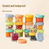 Available Mason Glass Bottle - 120ml Baby Food, Jam, Caviar, and Thickened Sealed Jar