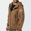 Winter Fleece Jacket Men Warm Polar Outdoor Hoodie Coat Pocket Casual Full Zip Sport Hiking Jacket