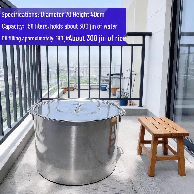 

Heavy-Duty Stainless Steel Stockpot with Lid