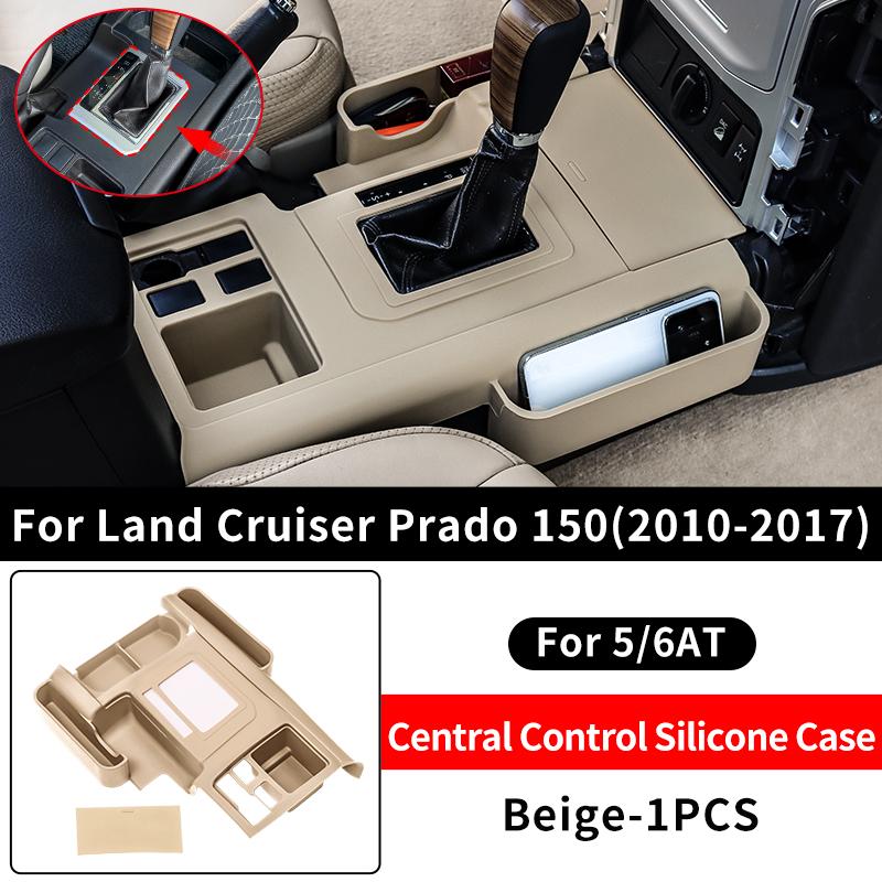 Für Toyota Land Cruiser 150 Prado J150 20211 2010-2023 Silikon-Schutzhülle für die Mittelkonsole Schmutzabweisendes Zubehör für den Innenraum