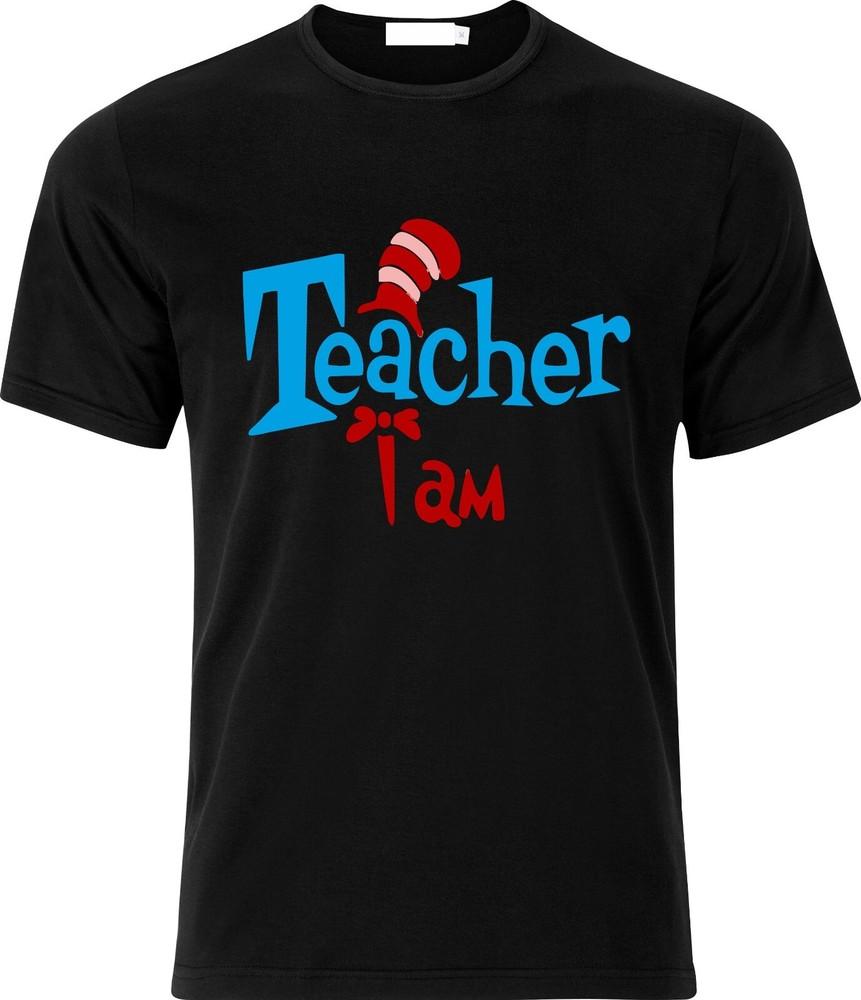 

Футболка из хлопка с забавным рисунком Я учитель (DTF), полноцветная, для взрослых. XL