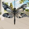 Apanhador de Sol de Acrílico Libélula Efeito Vitral Ornamento Pendurado Boêmio para Janela Decoração de Jardim Interno Externo Presentes para Mãe Mulheres