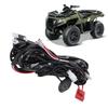Double Color High Low Beam Wiring Harness Dual Relay 30A   14AWG   Cable Harness for Off Road Vehicles SUV Pickup Trucks Motorcycles