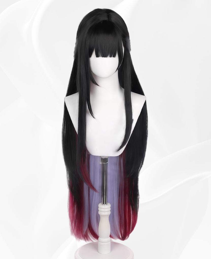Nou-satsu Collapse Star Rail Sirens Wig Sirens Cosplay Wig Sirens Collapse Star Rail Cosplay Wig Heat Resistant Wig Costume Accessory