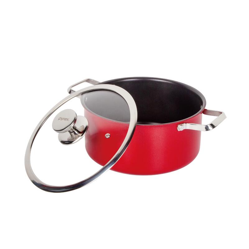 Corning VISIONS 24cm Titanium Glaze Soup Pot