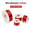 0.2mh-2.0mh Speaker Crossover Inductor Coil 0.6mm Audio Coil Durable Frequency Coil
