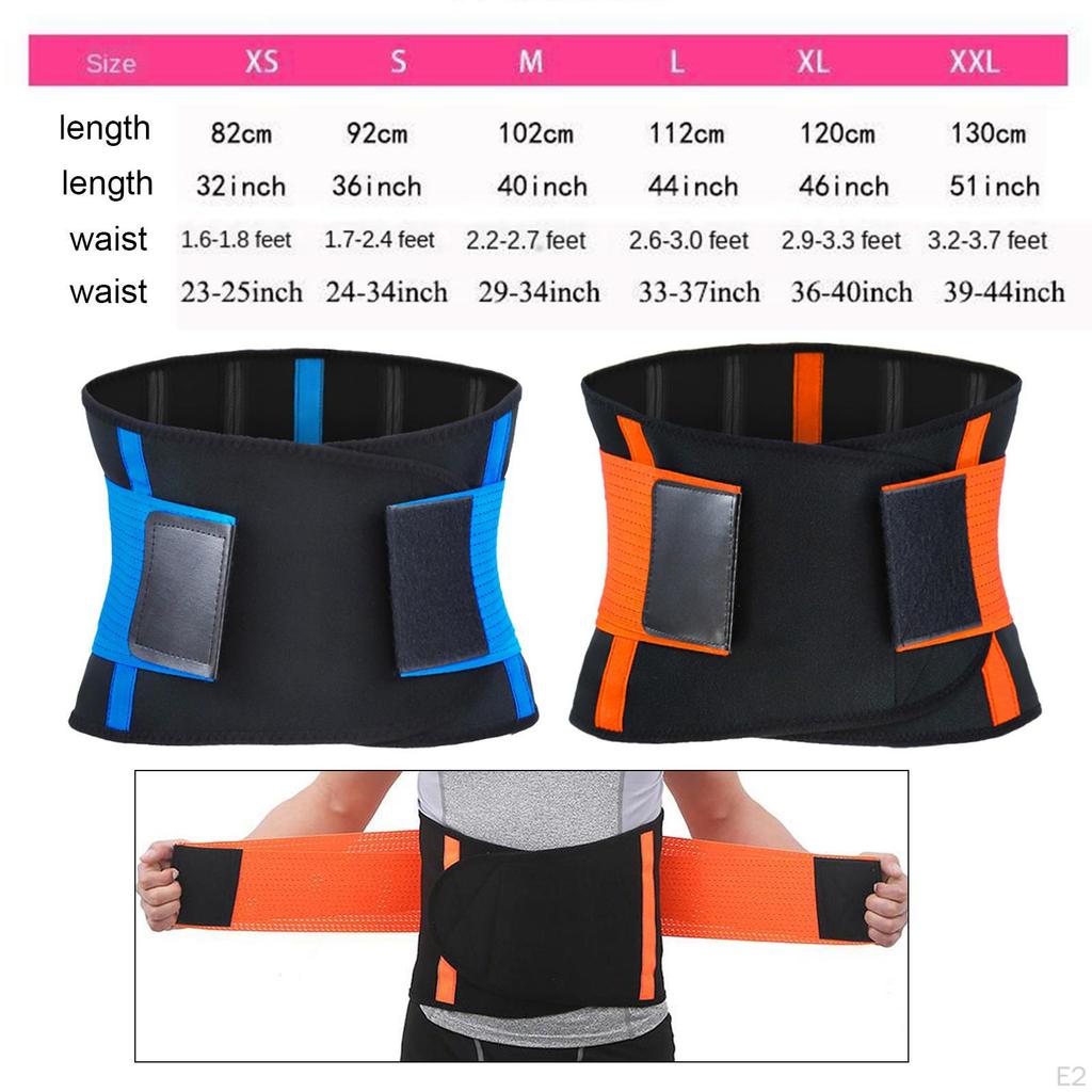 Belt for Men Women Adjustable Abdominal Sweat Lower Body Exercise D