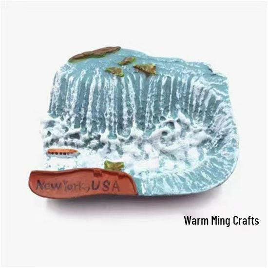 USA Refrigerator Magnet Souvenir - Statue of Liberty, NYC, LA, SF, Hawaii, Boston