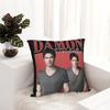 Damon Salvatore The Vampire Diaries Kissenbezug Druck Polyester Kissenbezug Dekorativ Ian Somerhalder Kissenbezug Abdeckung