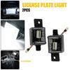 LED White License Plate Lights 6000K For 2015-2018 GMC Sierra 2500HD 3500HD