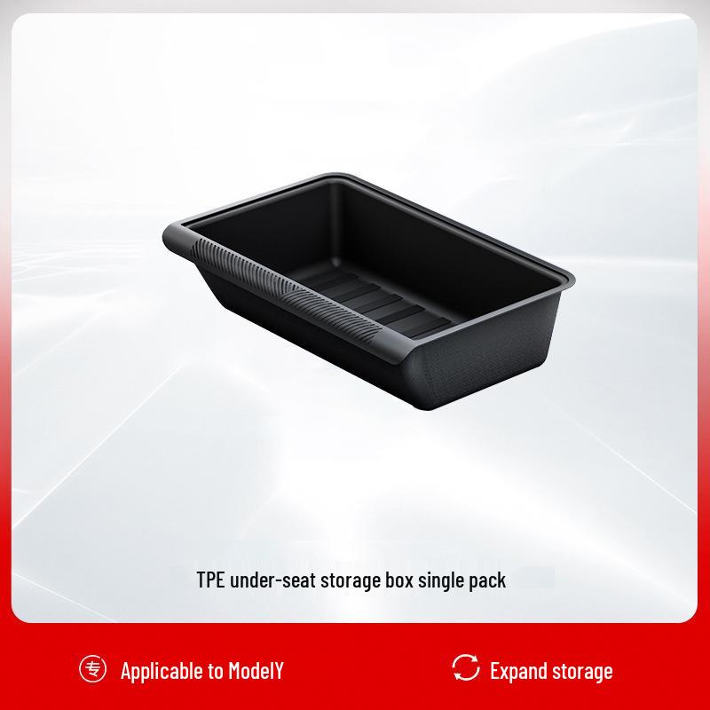 

Under-Seat Storage Organizer for Tesla Model Y Refresh 2024 Model Y - Fits Rear Only
