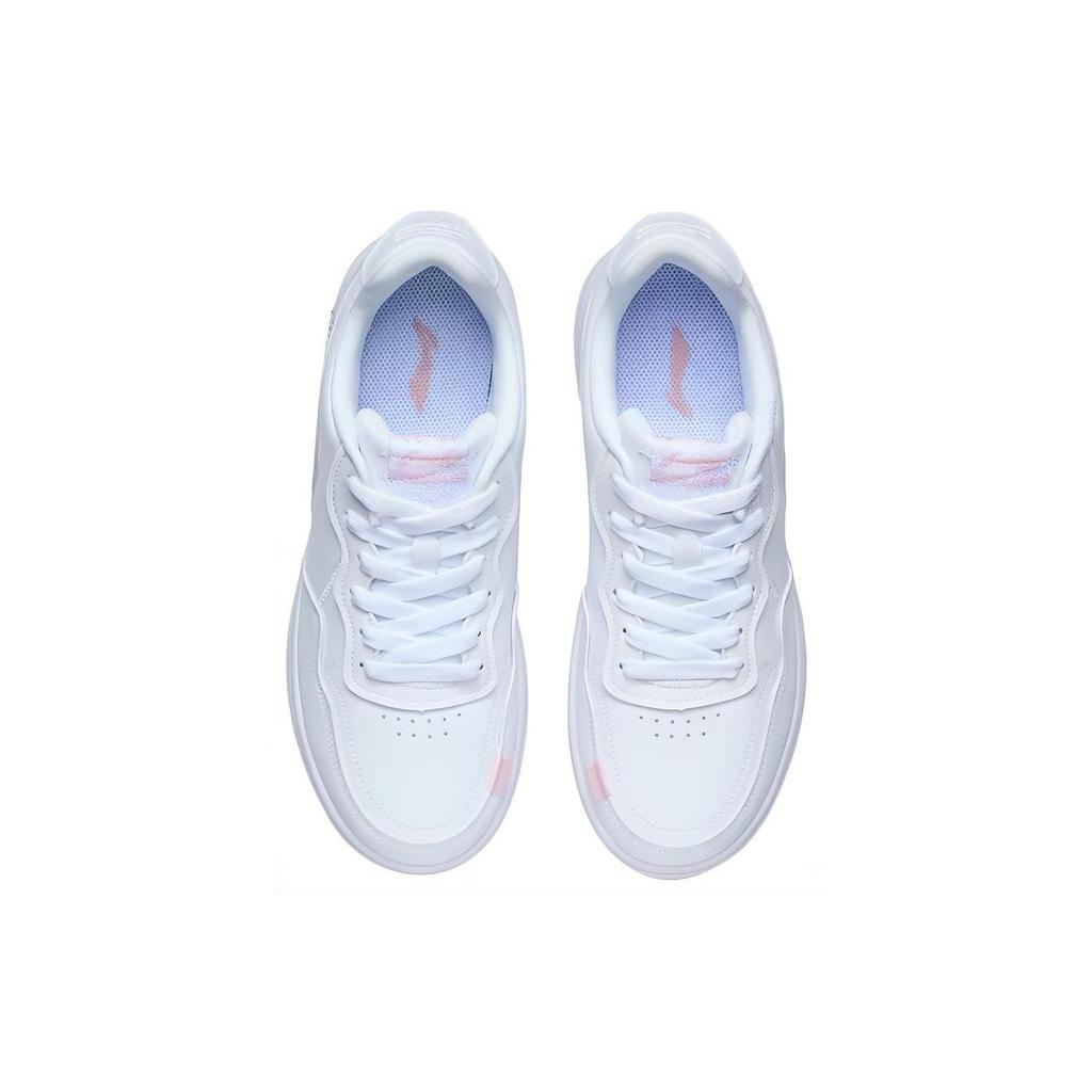 Li Ning Low top Skateboard Shoes Women's White AGCR318-1