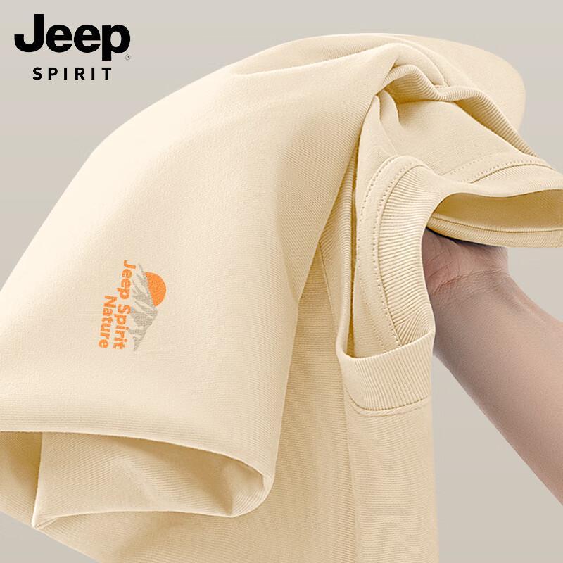 JEEP SPIRIT Men s Round Neck Short Sleeve T-shirt XL