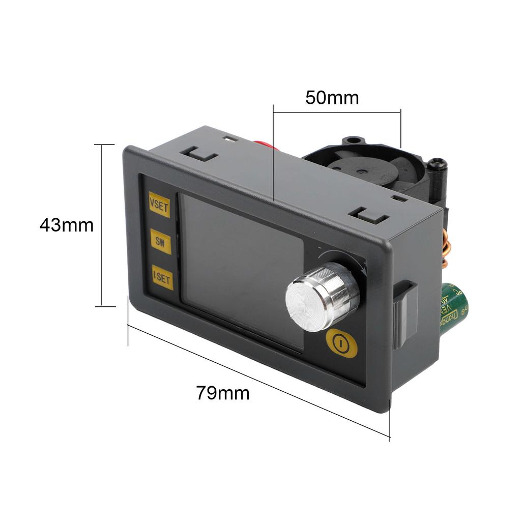 Adjustable Power Supply CNC Voltage Regulator For Electronics Projects Built-in Buzzer Multiple Protection Functions