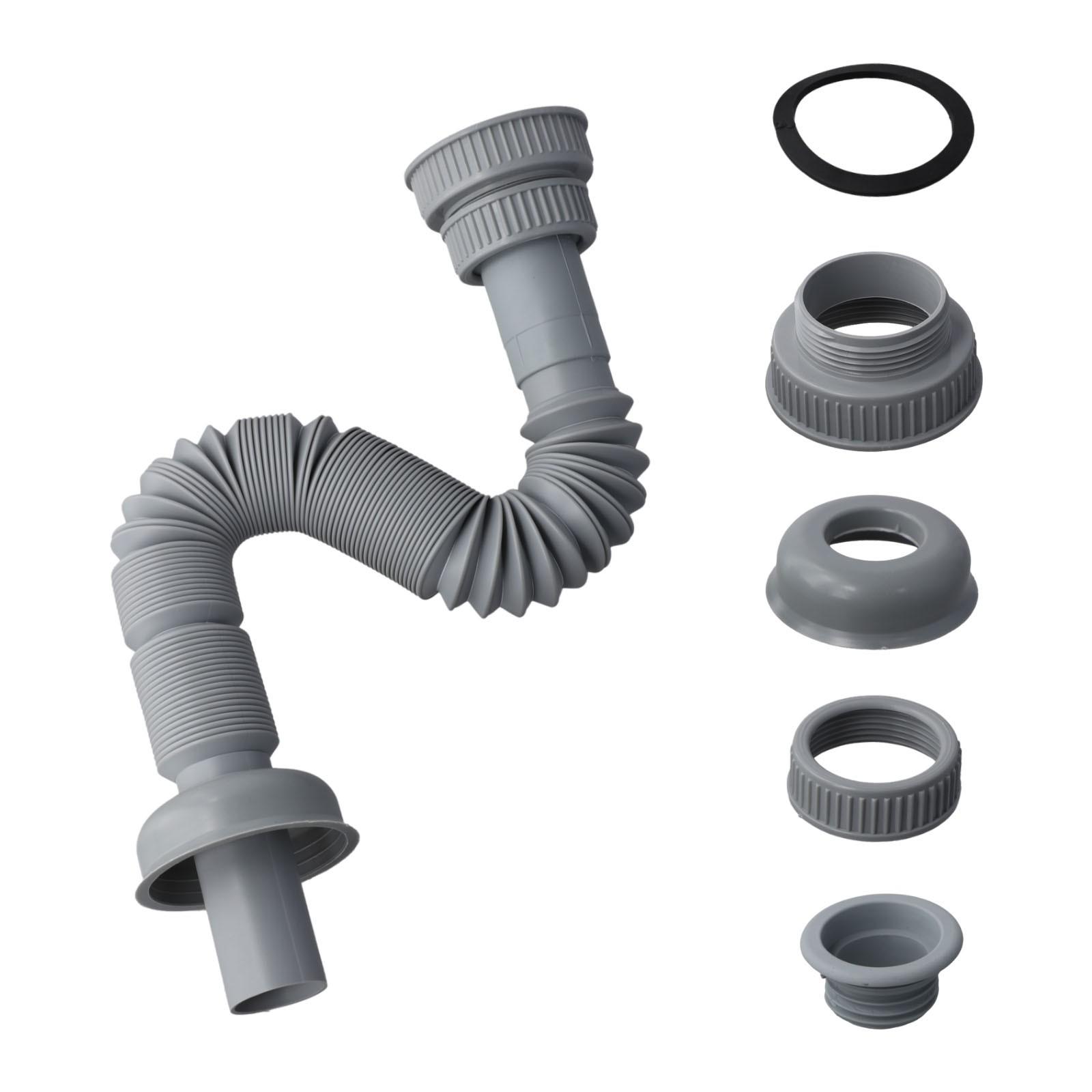 

Гибкая сливная труба для раковины для эффективного отвода воды и простой установки