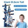 Set de Cuburi de Construit Centru Spațial de Lansare Gigant 51,5 CM Cuburi de Construit Rachetă Mecanică Jucărie Educativă pentru Copii Cadou de Sărbători