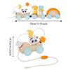 Educational Magnetic Wooden Train Toys Magnetic Digital Train  Toddler