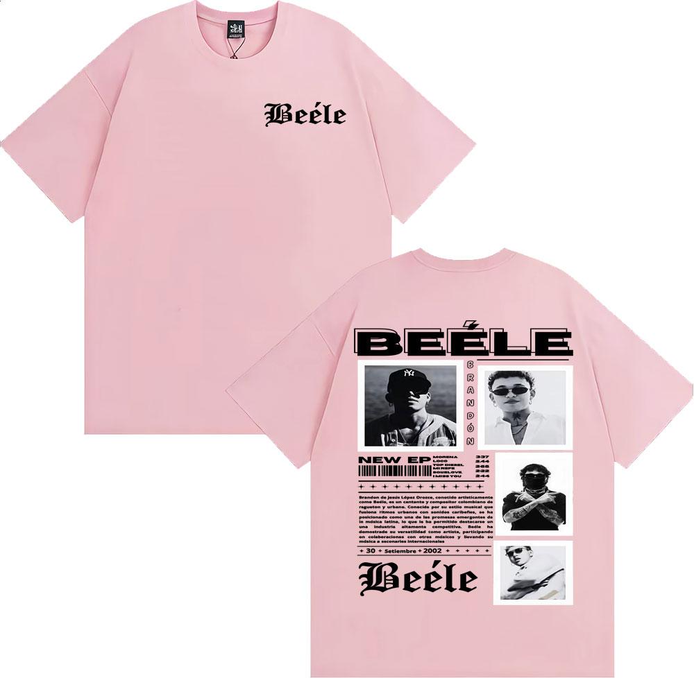 Rapper BEELE Brandon Album Tour 2025 Graphic T Shirt for Men Fashion Hip Hop Vintage T Shirts Summer Tops Casual Comfort Tshirt