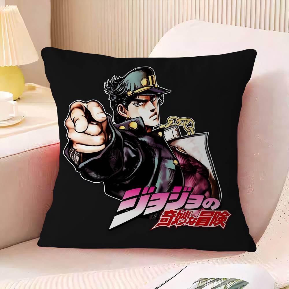 

JoJo Bizarre Adventure Наволочка Мультяшный Подарок Наволочка Декор Спальни Дома Дивана Кресла Сиденья Наволочка 16x16Inch