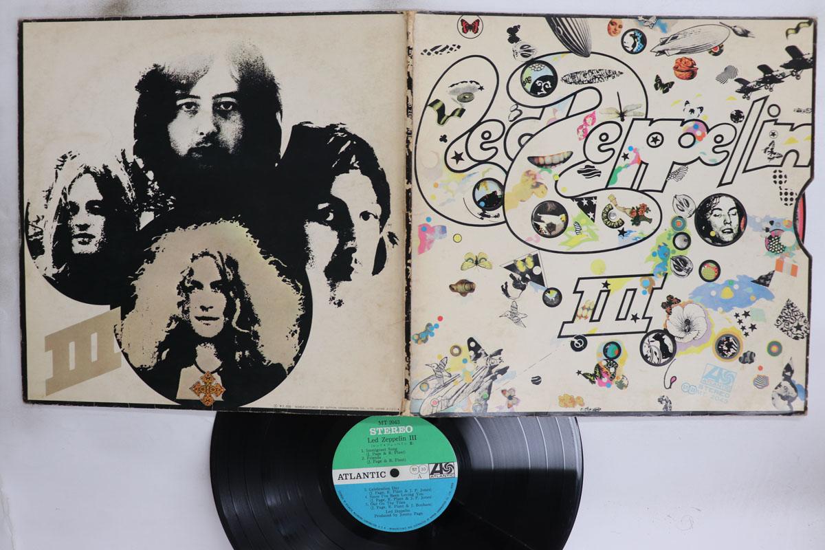 

LP Record LED ZEPPELIN Led Zeppelin III MT2043 ATLANTIC 1970 Japan Rock Used