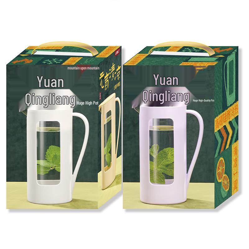 High Borosilicate Glass Cold Water Pitcher