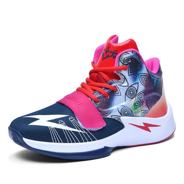 

Модные высокие кеды для баскетбола на толстой подошве, мужские кроссовки в стиле хип-хоп, спортивная обувь на открытом воздухе, мужские защитные высокие ботинки, кроссовки для корзины 37