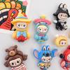 Cute Monsters Refrigerator Magnets Lafufu Trendy Doll Figurine Model Po Clip Home Decorations Magnetic Decor Birthday Gifts