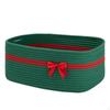 Gevlochten Katoenen Touwmand met Handvat Decoratieve Medium
