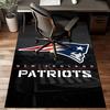 New England Football Team Logo Rug Game Carpet, Floor Mat for Bedroom Living Room Entryway Rug, Home Decor Idea Gift for Christmas Birthday